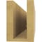 Ekena Millwork 4in. W x 6in. H x 24in. L Moab Woodgrain TimberThane Rafter Tail, Primed Tan RFTUR04X06X24MOARCPR - alternate 4